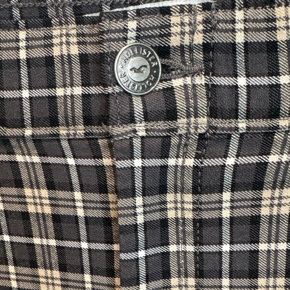 Hollister stretch plaid pants - Picture 3 of 7